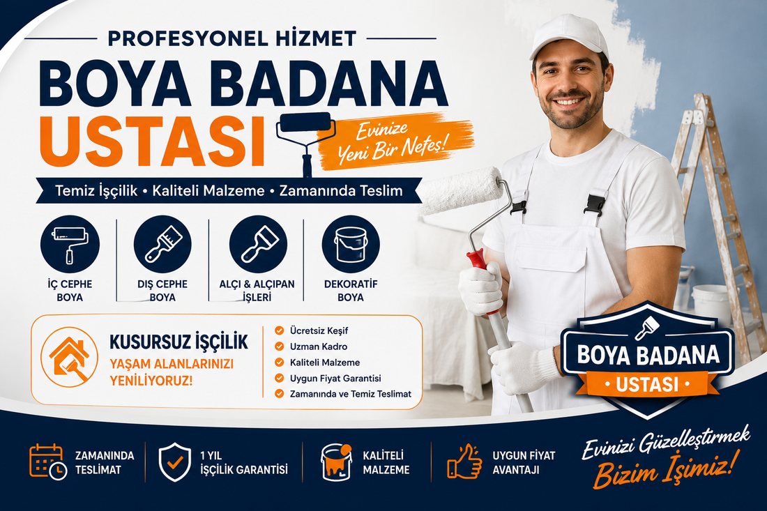 Kaynaklar boya badana ustası – profesyonel boyacı